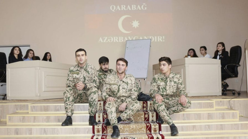 Zəfər gününə həsr edilən interaktiv mühazirə keçirilib