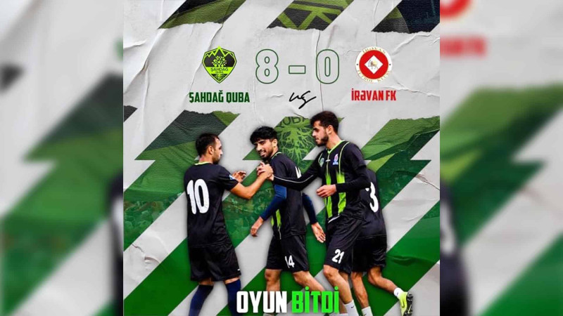 Şahdağ FK Quba komandasının rəqibi meydanı tərk etdi