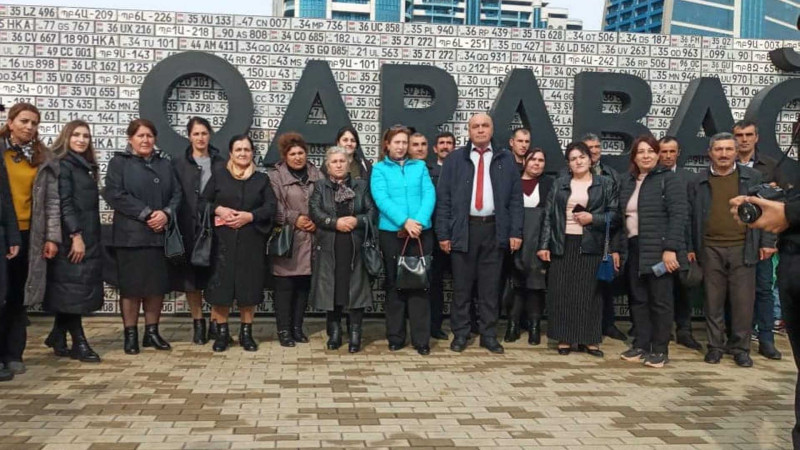 Qusar rayon Mədəniyyət Mərkəzinin işçiləri Hərbi Qənimətlər Parkına səfər ediblər