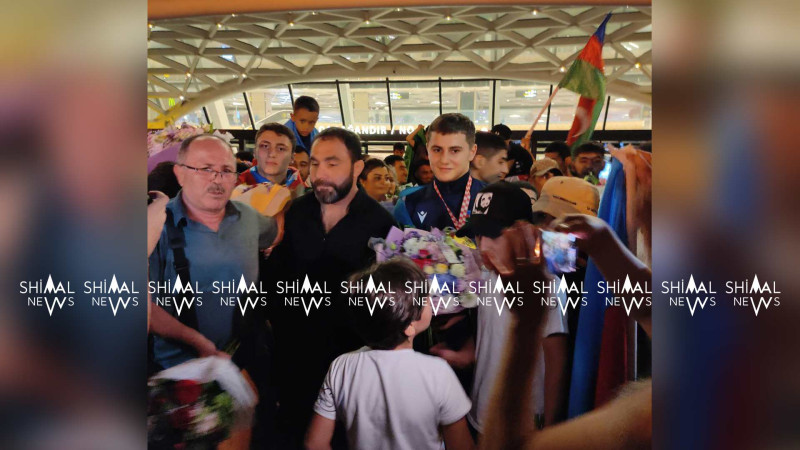 Qusar: Avropa çempionu Səid Paşayev vətənə dönüb