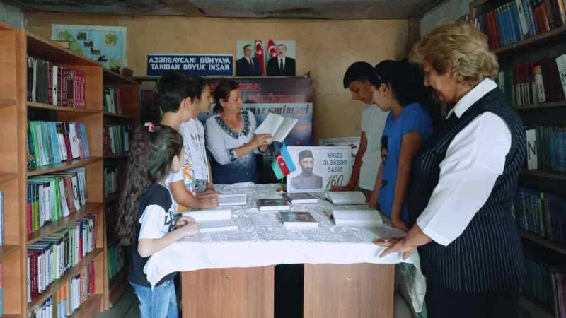 Xaçmaz: Mirzə Ələkbər Sabirin xatirəsinə tədbir keçirilib