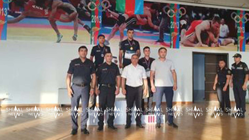 Xaçmazda polis əməkdaşlarının arasında yarış keçirilib