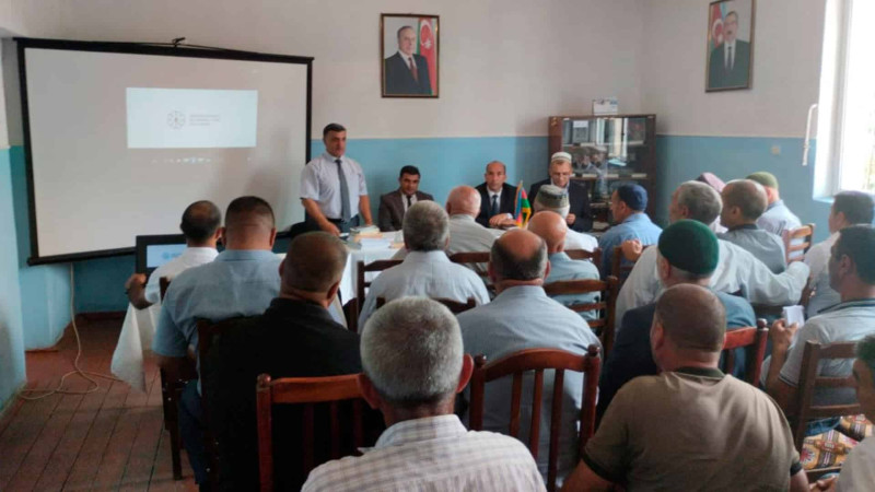 Quba: Hacıhüseynli kəndində maarifləndirici seminar keçirilib