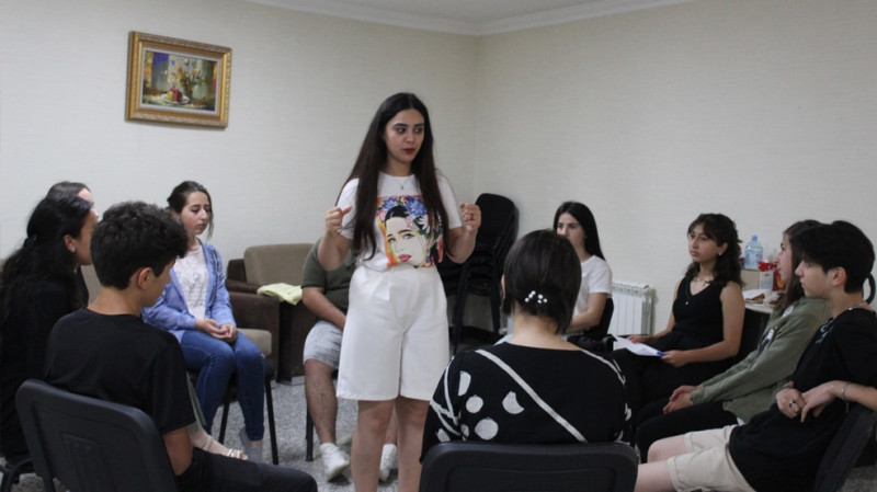 Qusar: gənclər müxtəlif maarifləndirici oyunlara qatılıblar