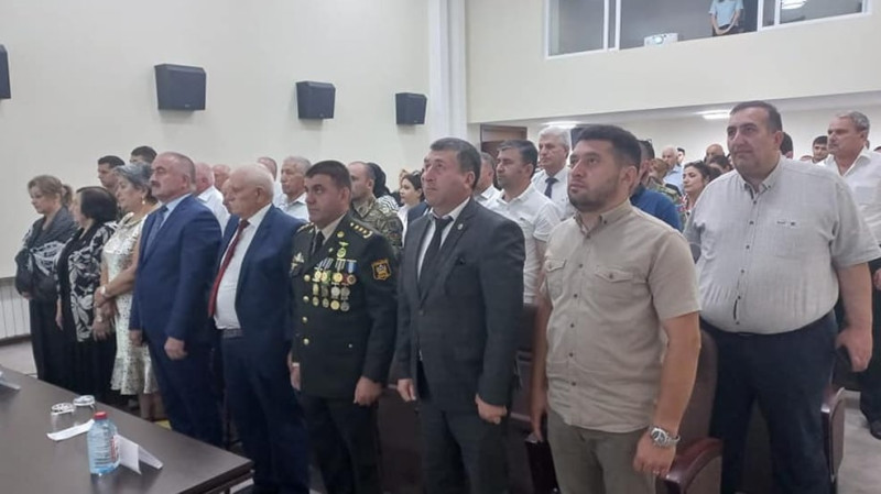 Qusarda polkovnik Rəşad Aslanovla görüş keçirilib