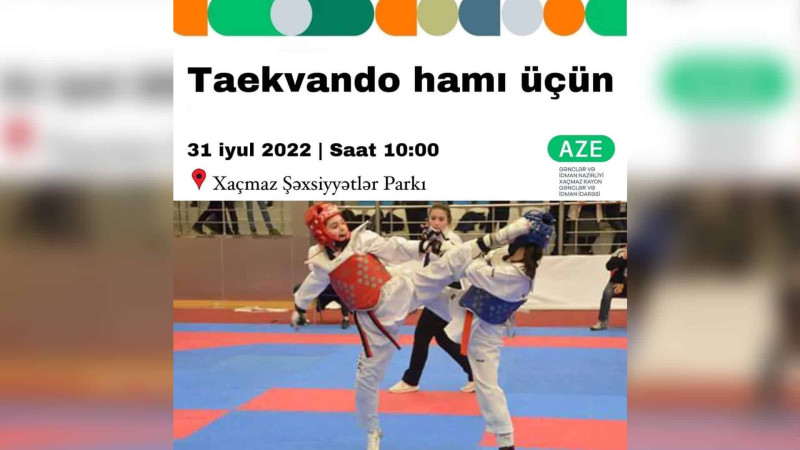 Xaçmaz: Şəxsiyyətlər parkında idman tədbiri keçiriləcək