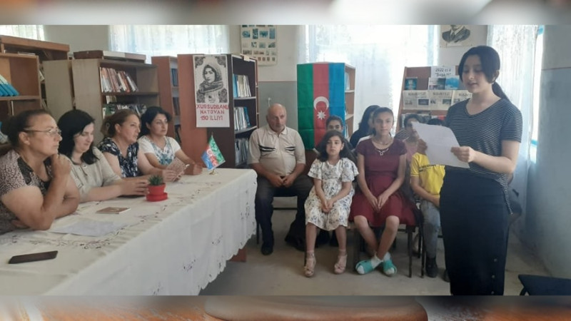 Qubada Xurşidbanu Natəvanın xatirəsinə tədbir keçirilib