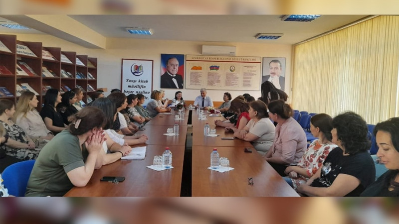 Qusarda Qızıl Qələm mükafatçısı ilə görüş baş tutub