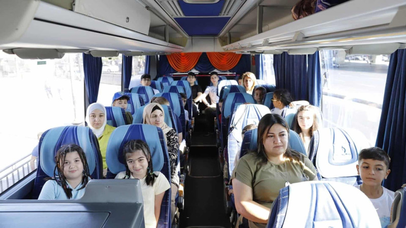 Qubaya müxtəlif bölgələrdən olan şəhid övladları istirahətə gələcək