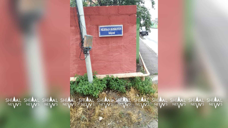 Qusarda sakinlər 2 ildir asfaltlama prosesini gözləyirlər
