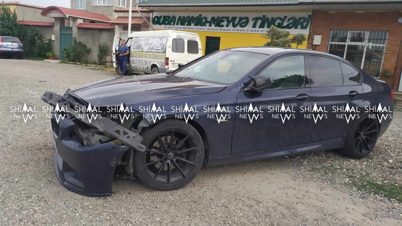Quba: Timiryazev ərazisində avtomobil qəzası baş verib