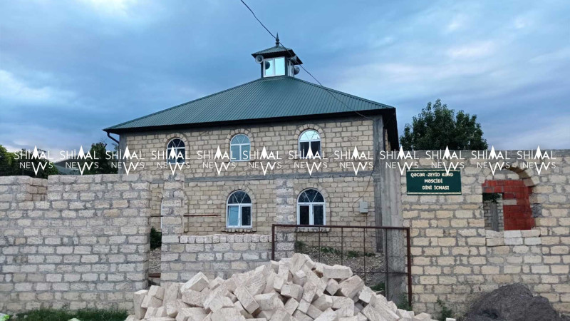 Qubada yeni məscid inşa edilir