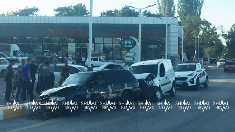 Xaçmazda baş vermiş qəzada 2 nəfər xəsarət alıb