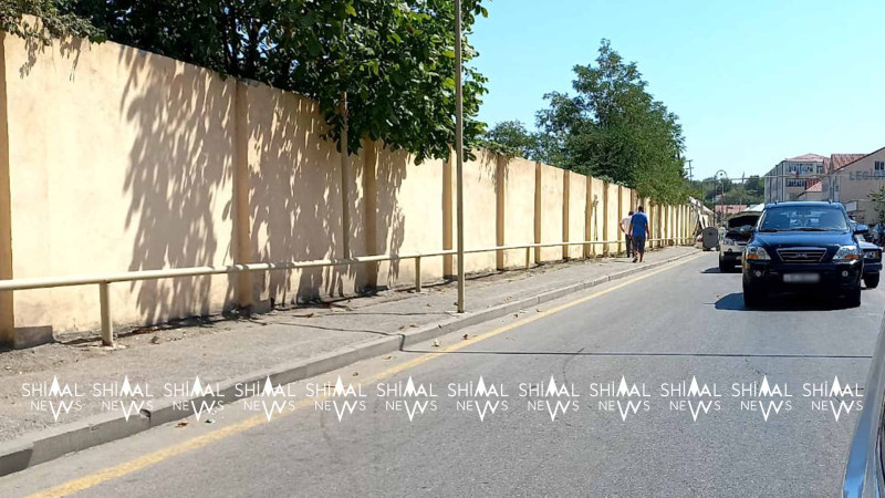 Qubada iki avtomobil toqquşub