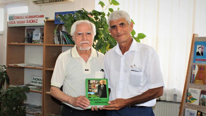 Xaçmaz: şair Sabir Nemətovun kitabının təqdimatı keçirilib