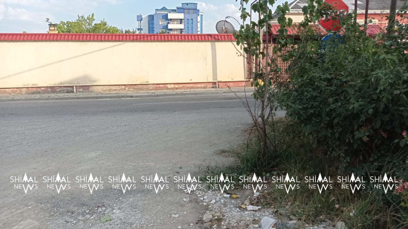 Qubada məcburi hərəkət istiqaməti nişanı görmə dairəsinin kənarındadır