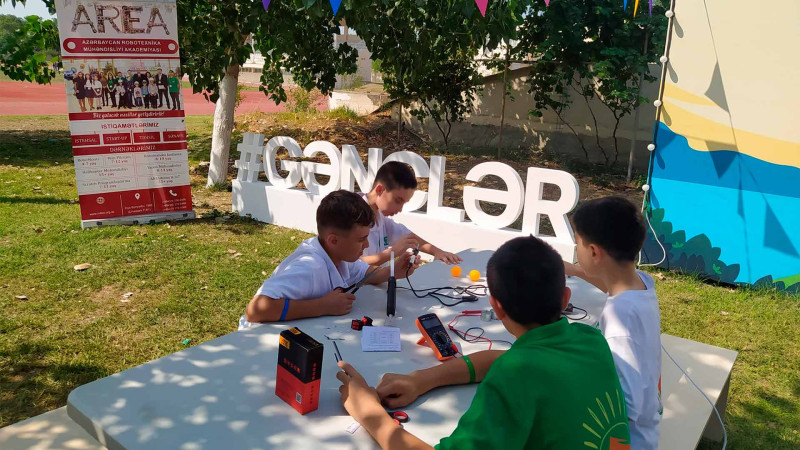 Xaçmazda Gənclər və İdman Nazirliyinin təşkil etdiyi düşərgə yekunlaşıb