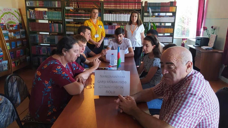 Qusar:  İmamqulukənd kənd kitabxanasında tədbir keçirilib