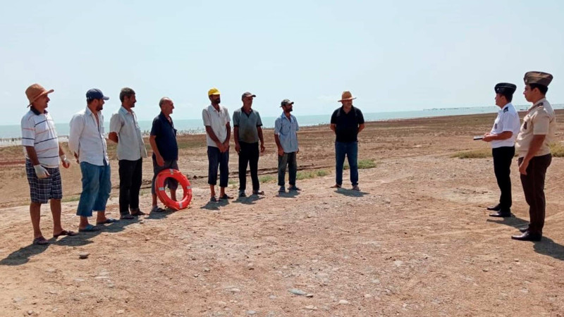 FHN Xaçmazda kiçikhəcmli gəmi istifadəçiləri ilə görüşüb