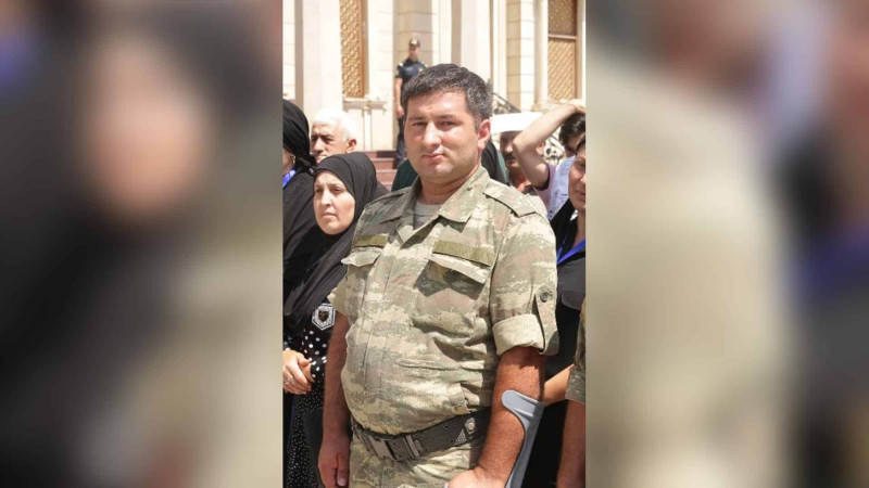 Xaçmaz: vəfat edən qazinin ailəsi ziyarət olunub