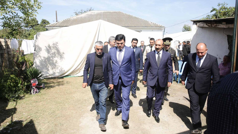 Xaçmaz: Əbilyataq kəndində şəhidimizin üç mərasimi keçirilib