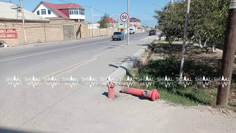 Xaçmazda yanğınsöndürmə hidrantları təmir edilmir