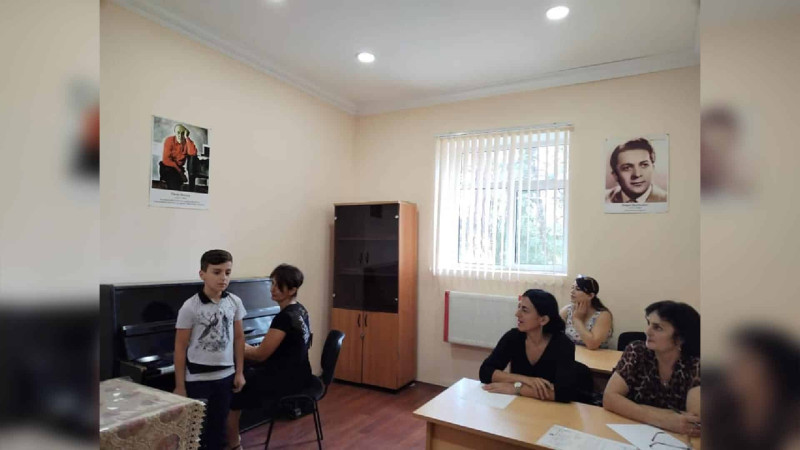 Xudat: 42 nəfər musiqi məktəbinə qəbul olub