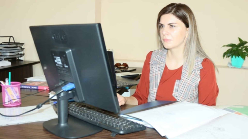Şəhid Aqil Məlikovun həyat yoldaşı işlə təmin edilib