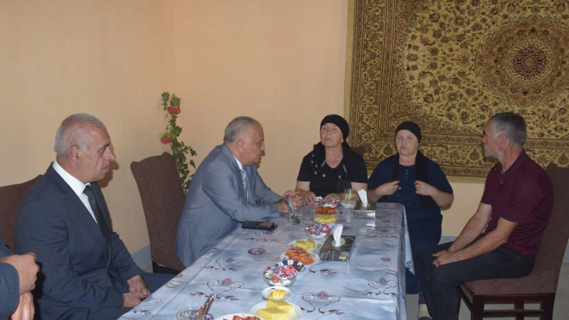 Quba RİH: şəhid Ümid Həsənovun anası ziyarət olunub