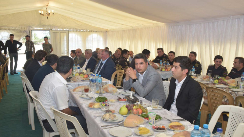 Quba: İsnovqışlaq kəndində şəhid Ümid Həsənovun üç mərasimi keçirilib