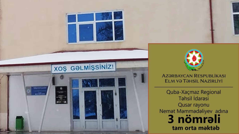 Qusar: 3 nömrəli tam orta məktəbin müəllimləri imtahanı uğurla başa vurublar