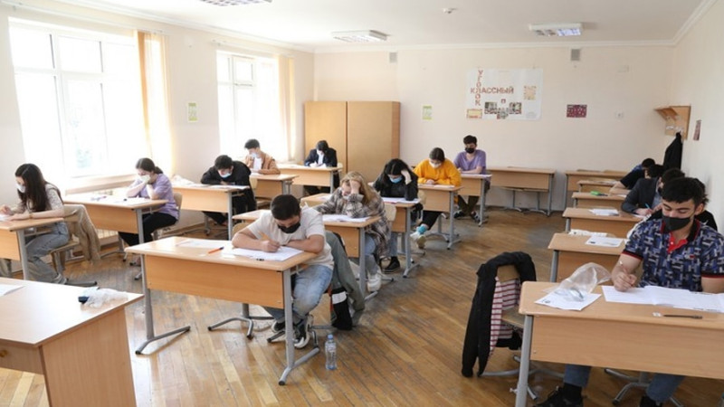 Xaçmazda üzrlü səbəbdən imtahana qatıla bilməyənlər üçün imtahan keçirilib
