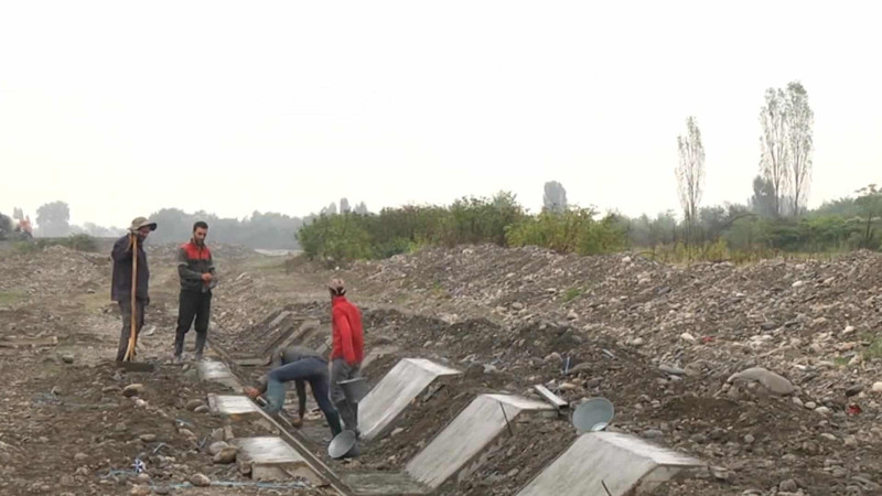 Quba: sel təhlükəsi olan ərazilərdə işlər aparılır