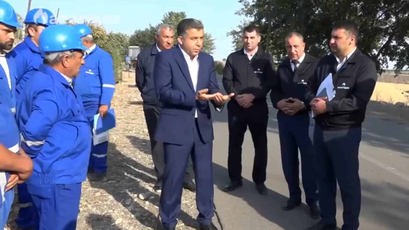 İsmayıllı: Ruslan Əliyev Qoşakəndə səfər edib