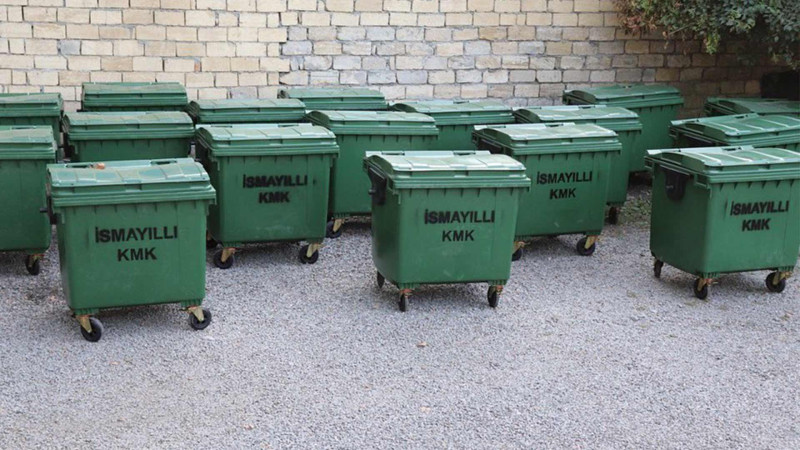 İsmayıllı: rayon ərazisində yeni konteynerlər quraşdırılacaq