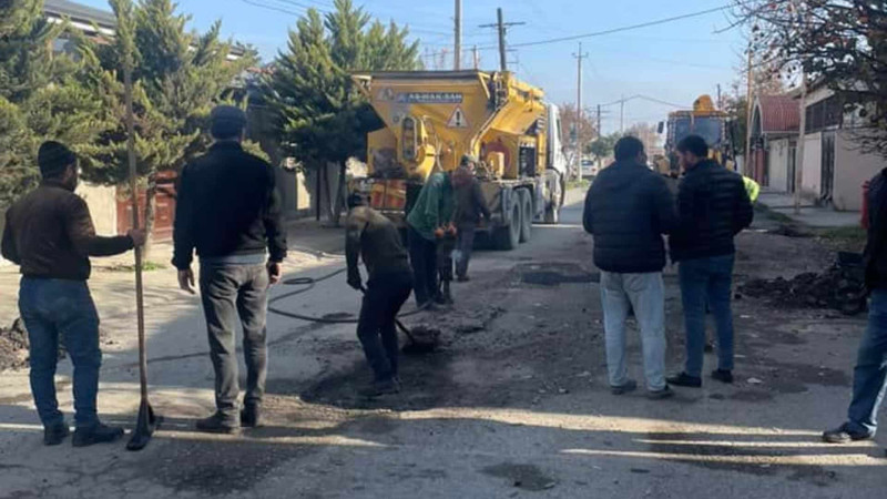 Xaçmaz: gündəmə gətirilən yolların təmiri problemi həllini tapıb