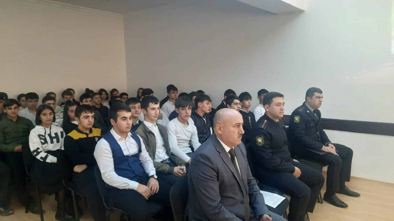 Xaçmaz: məktəblilər üçün maarifləndirici tədbir keçirilib