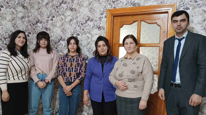 Quba: Qonağımız müəllimdir’’ layihəsi növbəti ailənin qonağı olub