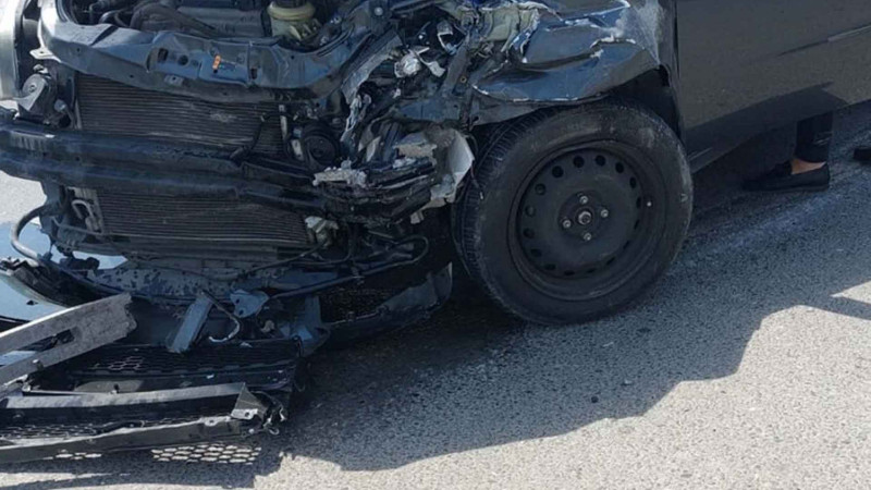 Bakı-Quba yolunda qəza: 2 nəfər xəsarət alıb