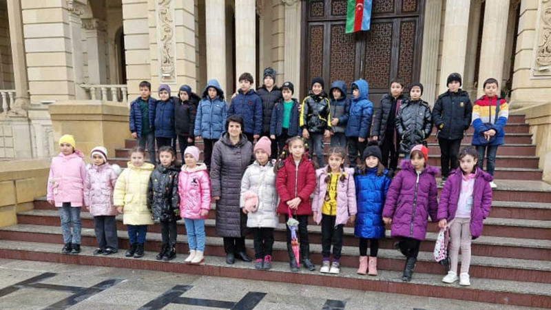 Xaçmazlı məktəblilər muzeydə ekskursiyada olublar