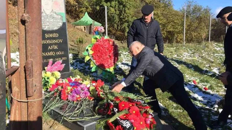 Qusar: 44 günlük müharibə igidlərinin ailələri ziyarət olunub