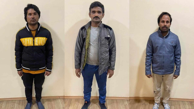 “Xudat” sərhəd dəstəsi: sərhədi pozan 3 nəfər saxlanılıb