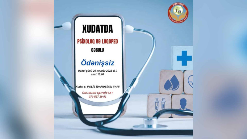 Xudat: “Viqas MED”-də pulsuz həkim müayinəsi keçiriləcək