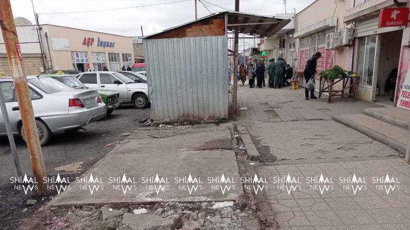 Xaçmazda bazar ətrafında satış nöqtələri ləğv edilir