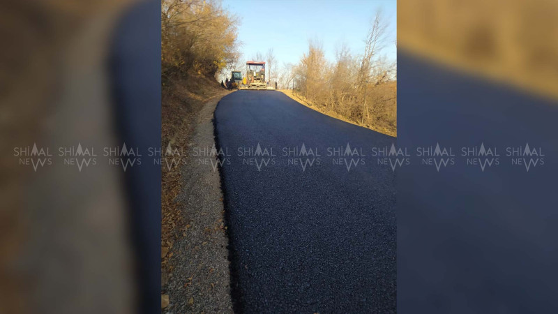 Qubada daha bir kənd yolu asfaltlanır