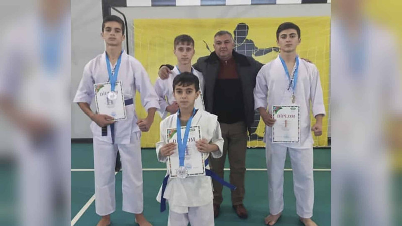 Xaçmazdan olan karateçilər 2 qızıl və 2 gümüş medal qazanıblar