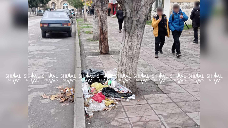 Xaçmaz şəhərində antisanitariya daimi hala çevrilib