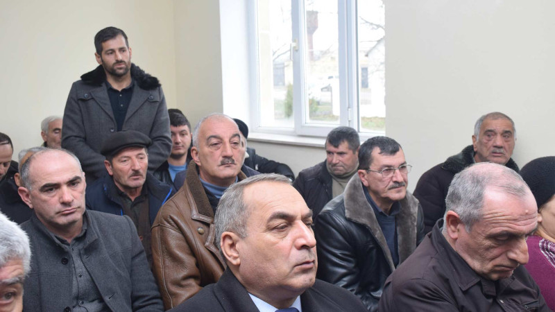 Quba: Qaraçay qəsəbəsində səyyar qəbul keçirilib