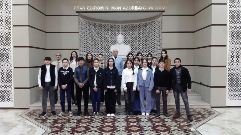 Xaçmaz: Heydər Əliyev Mərkəzində ekskursiyalar davam edir