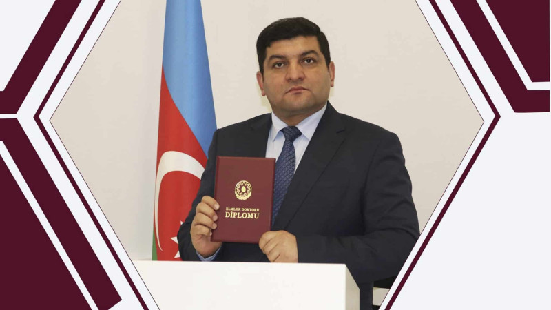 Quba: ADPU-nun direktoruna elmi dərəcə verilib